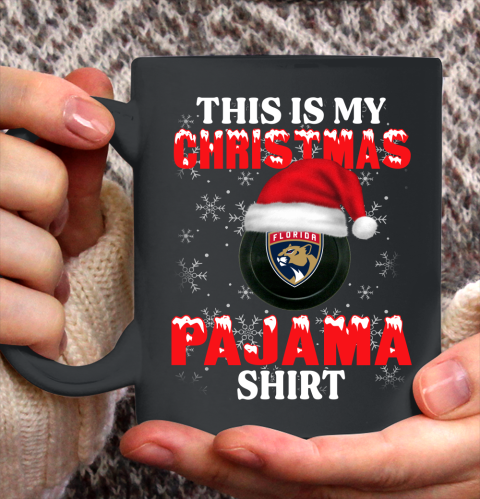Florida Panthers This Is My Christmas Pajama Shirt NHL Ceramic Mug 11oz