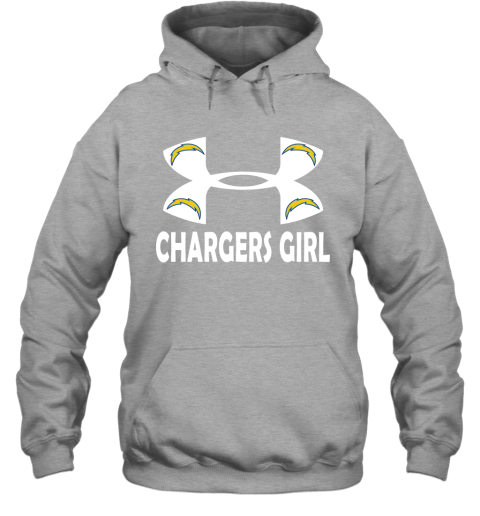 NFL Los Angeles Chargers Girl Under Armour Football Sports 1kUjO1OtIn6 hoodie 23 95 151514 front sport grey