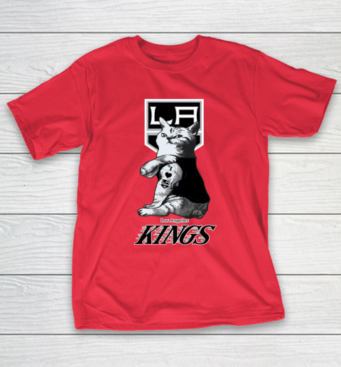 NHL My Cat Loves Los Angeles Kings Hockey T-Shirt 9