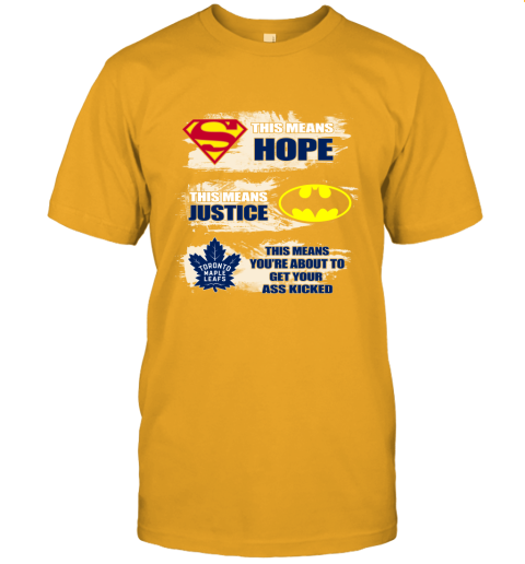 Toronto Mapple Leafs Kick Your Ass Unisex Jersey Tee