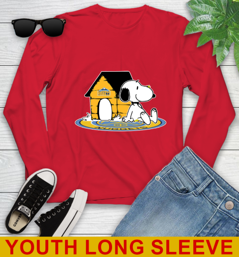NBA Basketball Denver Nuggets Snoopy The Peanuts Movie Shirt Youth Long Sleeve 11