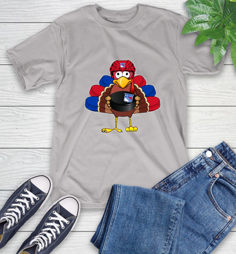 New York Rangers Turkey Thanksgiving Day T-Shirt 12