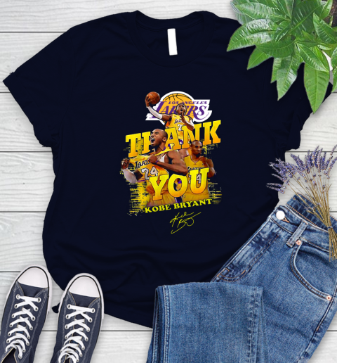 Great Thank you Kobe Bryant Los Angeles Lakers signature shirt 83