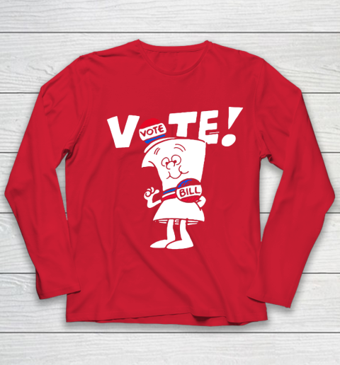 Vote With Bill Youth Long Sleeve 8