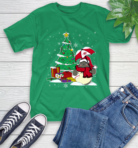 Cincinnati Reds MLB Baseball Cute Tonari No Totoro Christmas Sports (1) T-Shirt 7