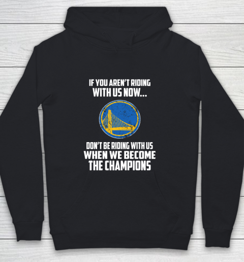 NBA Golden State Warriors Basketball We Become The Champions Youth Hoodie
