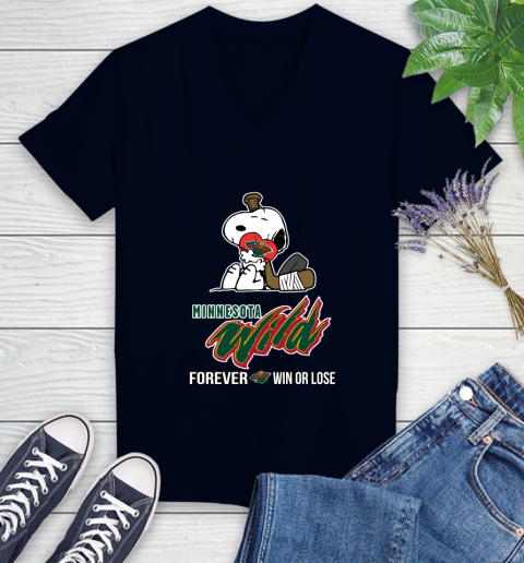 NHL The Peanuts Movie Snoopy Forever Win Or Lose Hockey Minnesota Wild 79