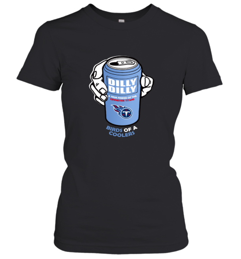 Bud Light Dilly Dilly! Tennessee Titans Birds Of A Cooler Women's T-Shirt