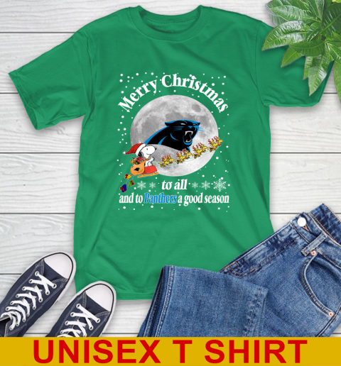 Carolina Panthers Merry Christmas To All And To Panthers A Good Season NFL Football Sports T-Shirt 7