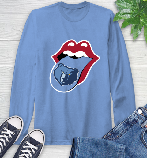 Memphis Grizzlies NBA Basketball Lips I Root For My Team Adoring Fan 68