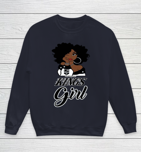 Los Angeles Kings Girl NHL Youth Sweatshirt 3
