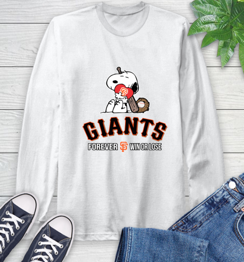 MLB The Peanuts Movie Snoopy Forever Win Or Lose Baseball San Francisco Giants 58
