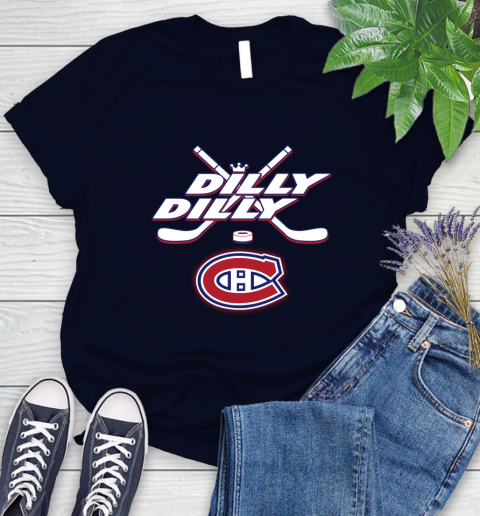 NHL Montreal Canadiens Dilly Dilly Hockey Sports Women's T-Shirt 3