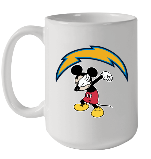 San Diego Chargers NFL Football Dabbing Mickey Disney Sports Ceramic Mug 15oz