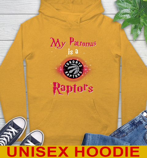 NBA Basketball Harry Potter My Patronus Is A Toronto Raptors Hoodie