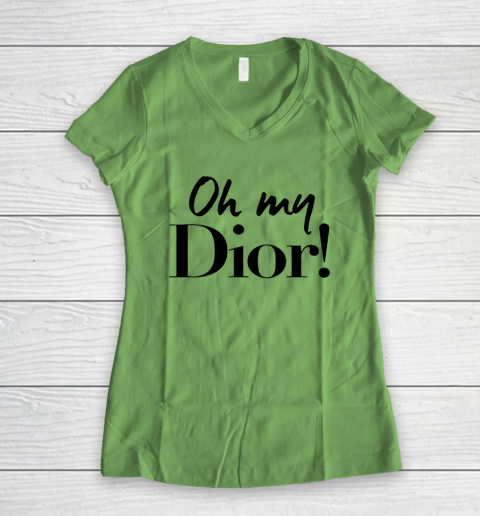 Oh My Dior Women's V-Neck T-Shirt 5