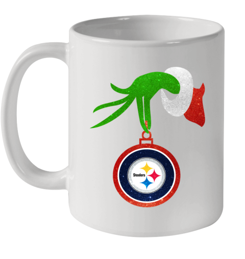 Pittsburgh Steelers Grinch Merry Christmas NFL Football Ceramic Mug 11oz