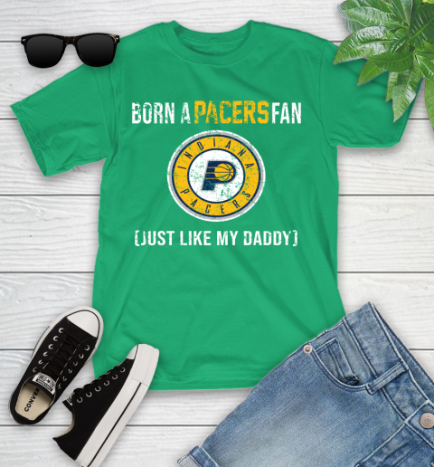 NBA Indiana Pacers Loyal Fan Just Like My Daddy Basketball Shirt Youth T-Shirt 7