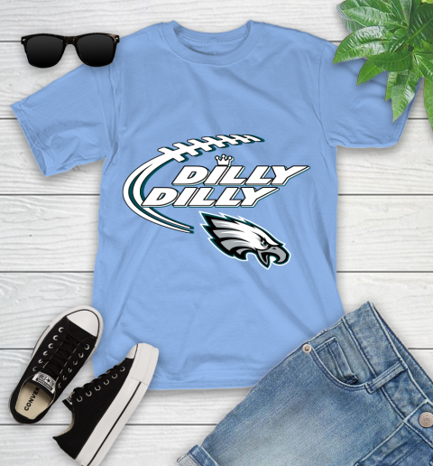 NFL Philadelphia Eagles Dilly Dilly Football Sports Youth T-Shirt 11