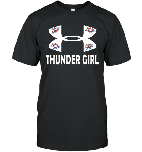 NBA Oklahoma City Thunder Girl Under Armour Basketball Sports