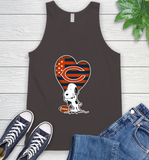 Chicago Bears NFL Football The Peanuts Movie Adorable Snoopy Tank Top 8 Chicago Bears NFL Football The Peanuts Movie Adorable Snoopy Tank Top - Image 8