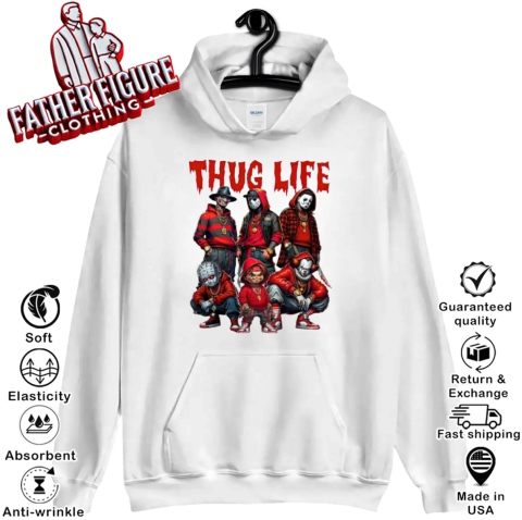 Thug Life Horror Hoodie