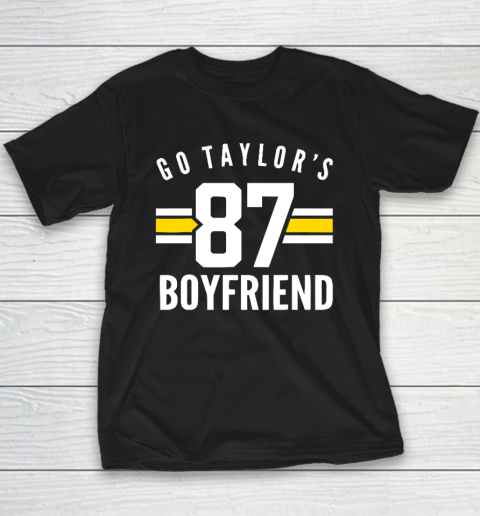 Go Taylors Boyfriend Football Funny Go Taylor's Youth T-Shirt