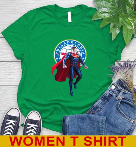 NBA Awesome Superman Basketball Sports Philadelphia 76ers 94