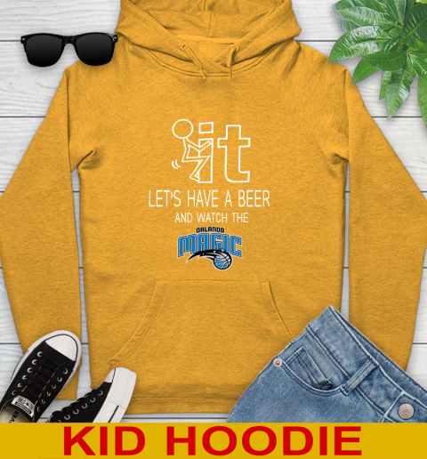 Orlando Magic Basketball NBA Let's Have A Beer And Watch Your Team Sports Youth Hoodie 3 Orlando Magic Basketball NBA Let's Have A Beer And Watch Your Team Sports Youth Hoodie - Image 3