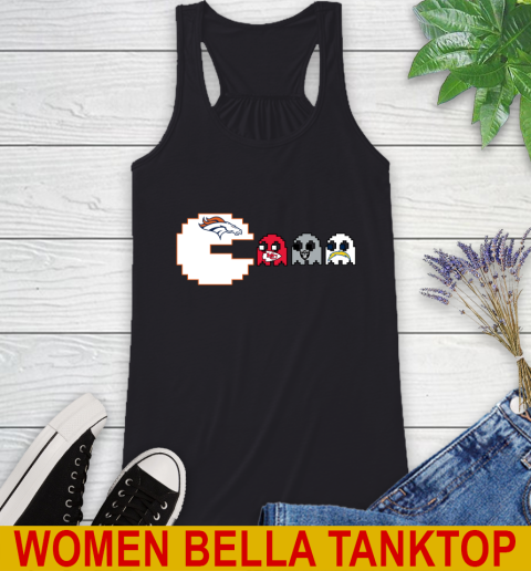 Denver Broncos NFL Football Pac Man Champion Racerback Tank 2