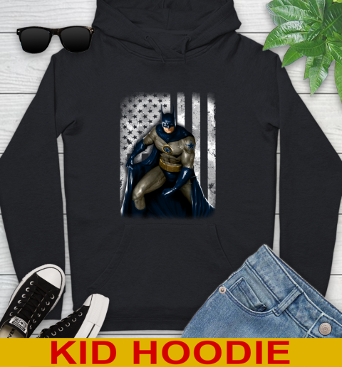 Dallas Cowboys NFL Football Batman DC American Flag Shirt Youth Hoodie
