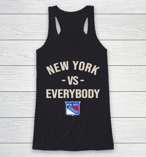New York Rangers Vs Everybody Racerback Tank