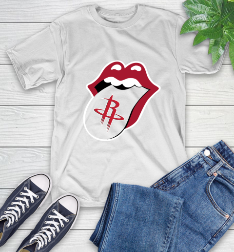 Houston Rockets NBA Basketball Lips I Root For My Team Adoring Fan