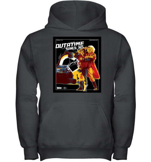 Doc And Marty Dutatime Back To The Future Youth Hoodie
