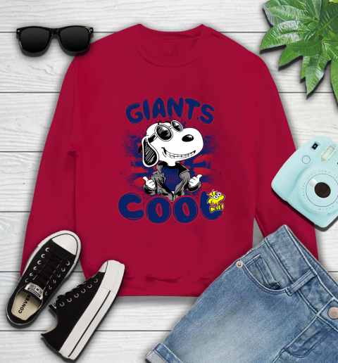 NFL Football New York Giants Cool Snoopy Shirt Sweatshirt 8