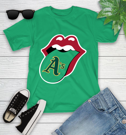 Oakland Athletics MLB Baseball Lips I Root For My Team Adoring Fan 108