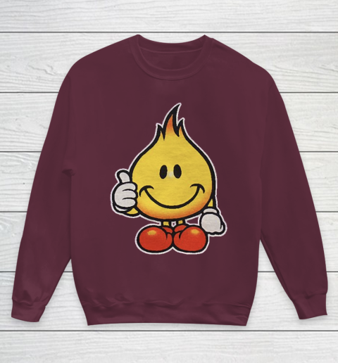 World Industries Flame Boy Hook Ups Skate Hookups Hook Ups 90's Vintage Youth Sweatshirt 4