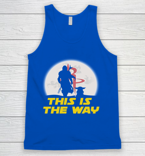 Houston Rockets NBA Basketball Star Wars Yoda And Mandalorian This Is The Way Tank Top 4