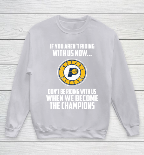 NBA Indiana Pacers Basketball We Become The Champions Youth Sweatshirt 3