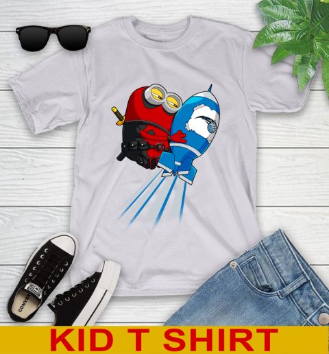 NBA Basketball Orlando Magic Deadpool Minion Marvel Shirt Youth T-Shirt 4