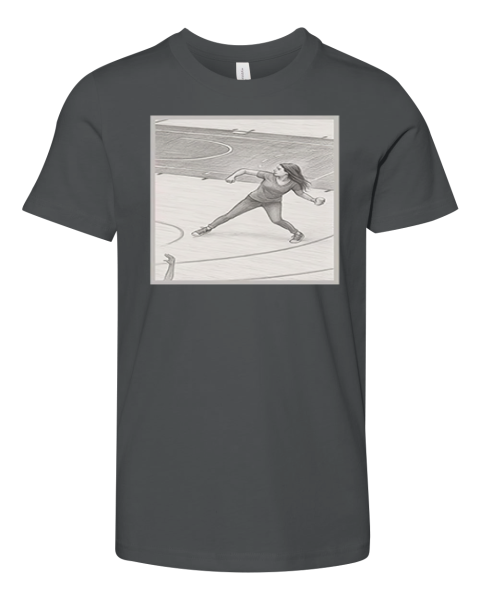 Kelsey Plum Throwing Premium Premium Youth T-shirt