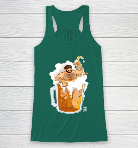 ADAM LIKES A BIG BEER LGBT Gay Pride Racerback Tank 5