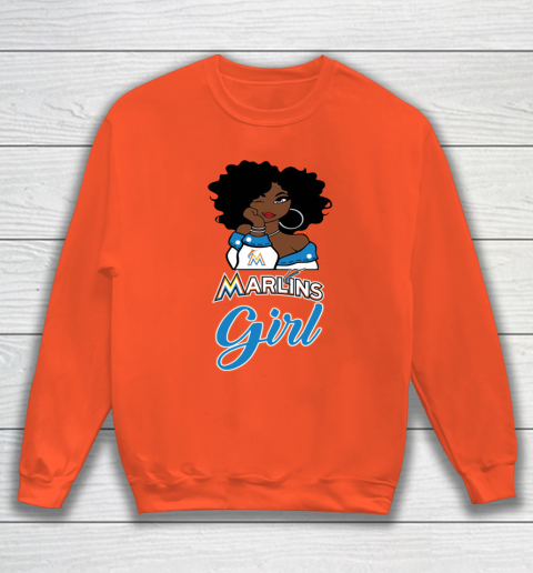 Miami Marlinss Girl MLB Sweatshirt 4