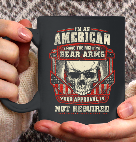 Veteran Shirt Gun Control Right To Bear Arms Ceramic Mug 11oz