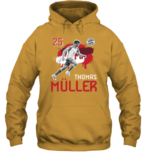 25 Thomas Muller Fc Bayern Munchen Hoodie