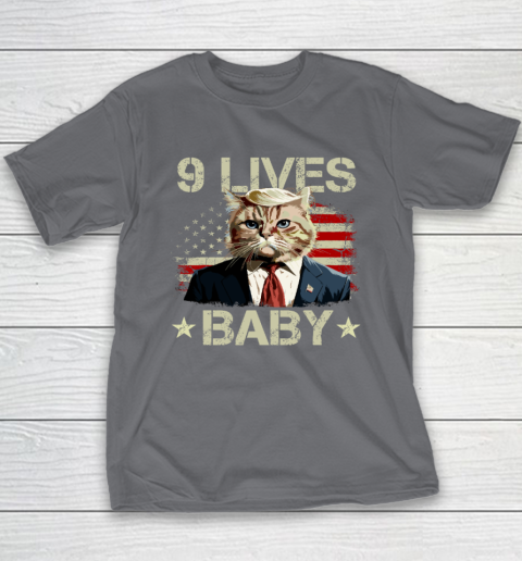9 Lives Baby Trump Youth T-Shirt 5