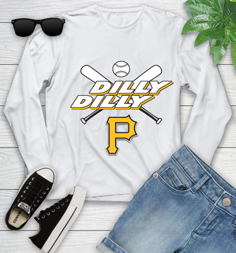 MLB Pittsburgh Pirates Dilly Dilly Baseball Sports Youth Long Sleeve
