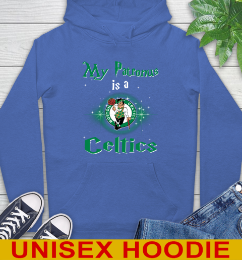 NBA Basketball Harry Potter My Patronus Is A Boston Celtics Hoodie 9