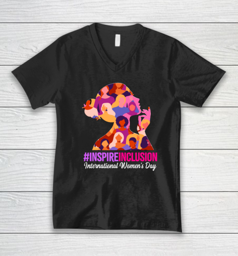 Inspire Inclusion International Women's Day 2024 V-Neck T-Shirt