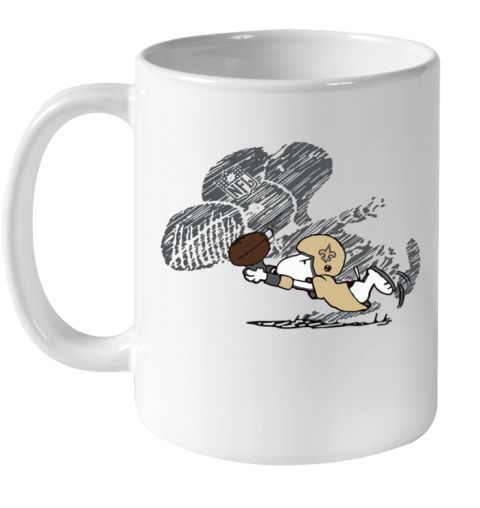 New Orleans Saints NFL Snoopy Tumbler